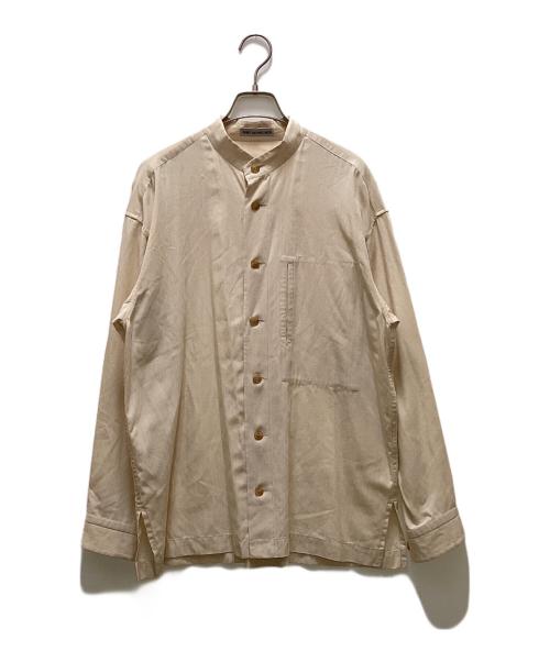 ISSEY MIYAKE MEN（イッセイミヤケメン）ISSEY MIYAKE MEN (イッセイミヤケメン) ヴィンテージマオカラーシャツ ベージュ サイズ:Sの古着・服飾アイテム