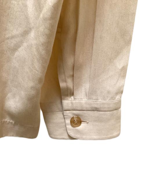 ISSEY MIYAKE MEN（イッセイミヤケメン）ISSEY MIYAKE MEN (イッセイミヤケメン) ヴィンテージマオカラーシャツ ベージュ サイズ:Sの古着・服飾アイテム