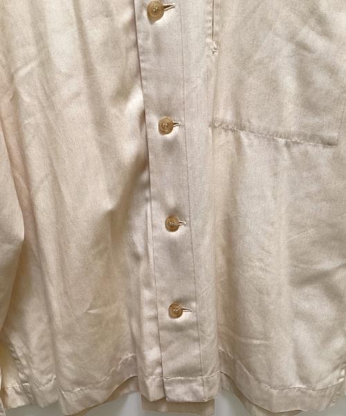 ISSEY MIYAKE MEN（イッセイミヤケメン）ISSEY MIYAKE MEN (イッセイミヤケメン) ヴィンテージマオカラーシャツ ベージュ サイズ:Sの古着・服飾アイテム