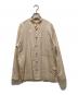 ISSEY MIYAKE MEN（イッセイミヤケメン）の古着「ヴィンテージマオカラーシャツ」｜ベージュ