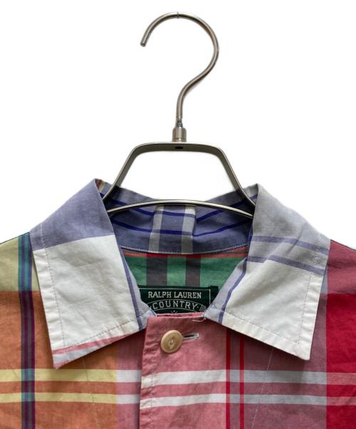 POLO COUNTRY（ポロカントリー）POLO COUNTRY (ポロカントリー) 半袖オープンカラーシャツ マルチカラー サイズ:9の古着・服飾アイテム