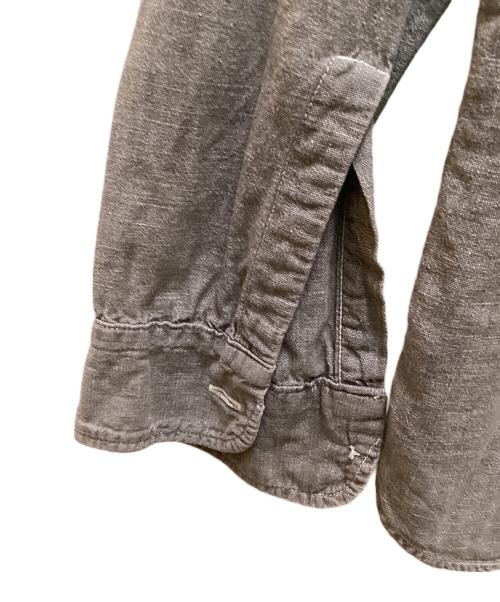 WAREHOUSE（ウエアハウス）WAREHOUSE (ウエアハウス) ダックディガー グレーシャンブレー ワークシャツ グレー サイズ:36の古着・服飾アイテム