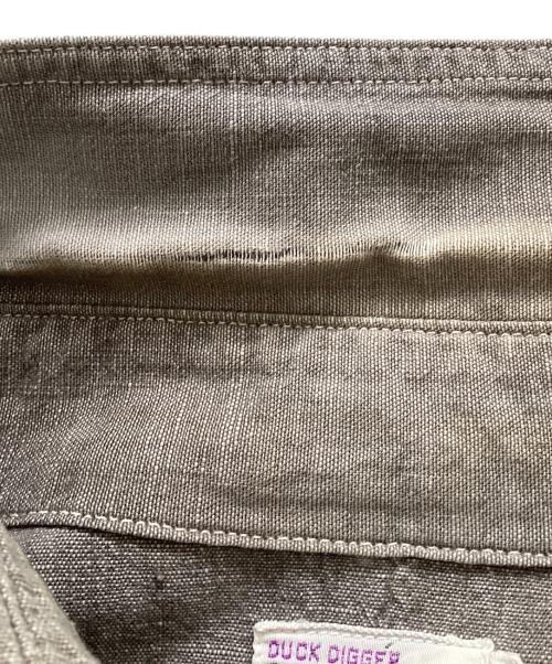 WAREHOUSE（ウエアハウス）WAREHOUSE (ウエアハウス) ダックディガー グレーシャンブレー ワークシャツ グレー サイズ:36の古着・服飾アイテム