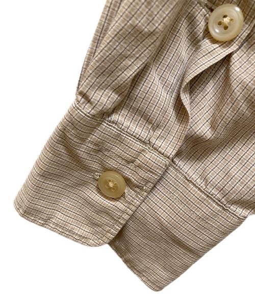 POLO RALPH LAUREN（ポロ・ラルフローレン）POLO RALPH LAUREN (ポロ・ラルフローレン) レギュラーカラーシャツ ベージュ サイズ:Mの古着・服飾アイテム