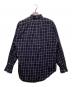 RALPH LAUREN (ラルフローレン) ウィンドウチェック ボタンダウンシャツ ネイビー サイズ:L：3500円