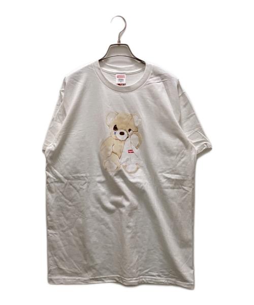 SUPREME（シュプリーム）Supreme (シュプリーム) ベア プリントTシャツ ホワイト サイズ:Mの古着・服飾アイテム