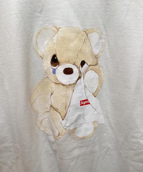 SUPREME（シュプリーム）Supreme (シュプリーム) ベア プリントTシャツ ホワイト サイズ:Mの古着・服飾アイテム