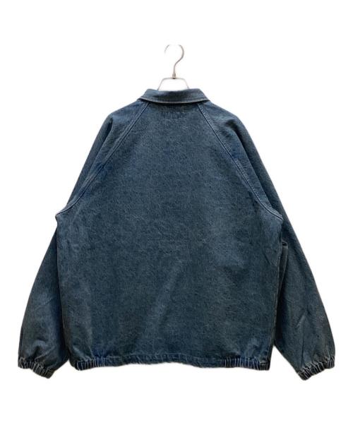 SUPREME（シュプリーム）Supreme (シュプリーム) アーチロゴデニムコーチジャケット ウォッシュインディゴ インディゴ サイズ:Lの古着・服飾アイテム