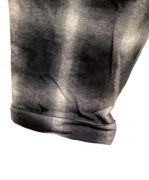 Kinema（キネマ）Kinema (キネマ) オンブレチェックパンツ ブラック×ホワイト サイズ:Mの古着・服飾アイテム