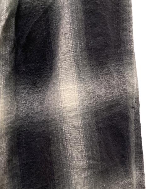 Kinema（キネマ）Kinema (キネマ) オンブレチェックパンツ ブラック×ホワイト サイズ:Mの古着・服飾アイテム