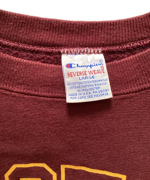 Champion（チャンピオン）Champion (チャンピオン) 90S リバースウィーブスウェット ブラウン サイズ:Lの古着・服飾アイテム