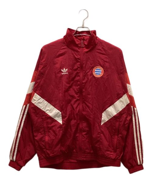 adidas（アディダス）adidas (アディダス) FCバイエルン オリジナルス トラックトップ レッド サイズ:Lの古着・服飾アイテム