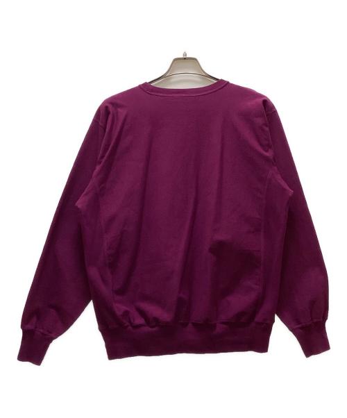 AURALEE（オーラリー）AURALEE (オーラリー) SUPER MILLED SWEAT P/O パープル サイズ:3の古着・服飾アイテム