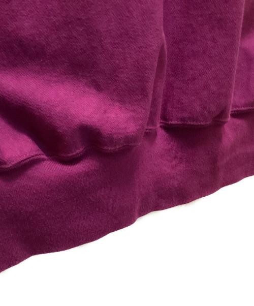 AURALEE（オーラリー）AURALEE (オーラリー) SUPER MILLED SWEAT P/O パープル サイズ:3の古着・服飾アイテム