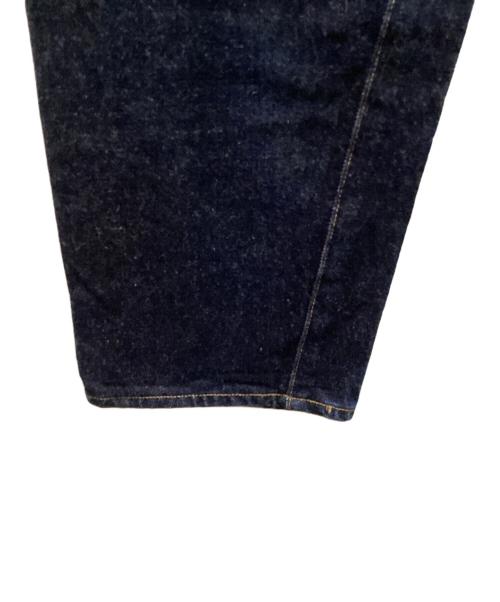 YAECA（ヤエカ）YAECA (ヤエカ) ワイドテーパードデニムパンツ インディゴ サイズ:W28の古着・服飾アイテム