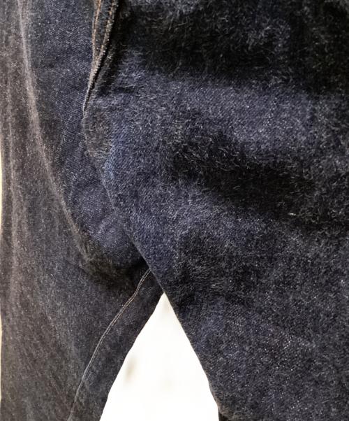 YAECA（ヤエカ）YAECA (ヤエカ) ワイドテーパードデニムパンツ インディゴ サイズ:W28の古着・服飾アイテム