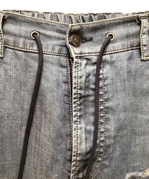 DIESEL（ディーゼル）DIESEL (ディーゼル) KROOLEY E NE ジョグデニムパンツ インディゴ サイズ:W28の古着・服飾アイテム