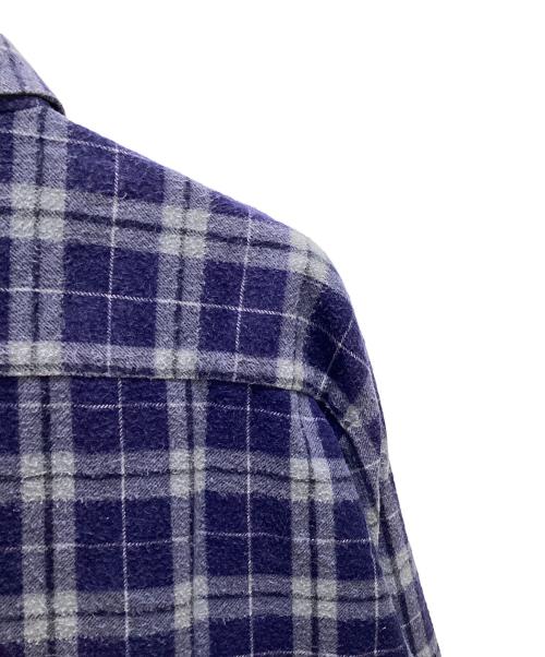 SAUCATUCK（ソーガタック）SAUCATUCK (ソーガタック) ヴィンテージチェックネルシャツ ブルー サイズ:XLの古着・服飾アイテム