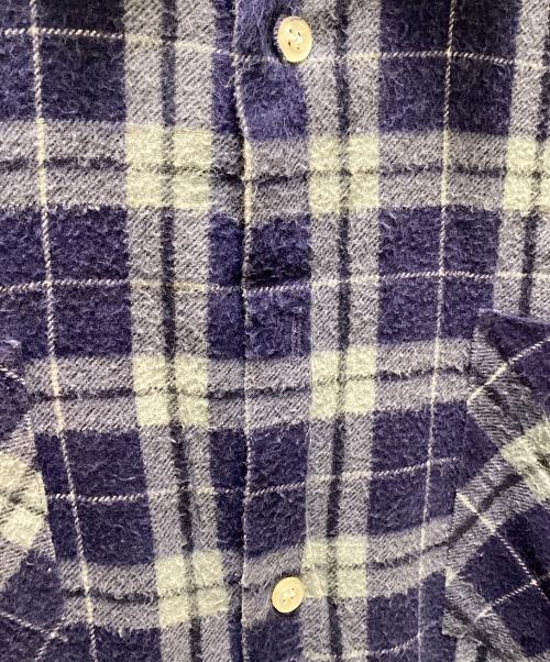 SAUCATUCK（ソーガタック）SAUCATUCK (ソーガタック) ヴィンテージチェックネルシャツ ブルー サイズ:XLの古着・服飾アイテム