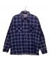 SAUCATUCK（ソーガタック）の古着「ヴィンテージチェックネルシャツ」｜ブルー