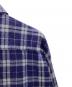 中古・古着 SAUCATUCK (ソーガタック) ヴィンテージチェックネルシャツ ブルー サイズ:XL：4000円
