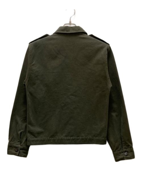 VINTAGE MILITARY（ヴィンテージ ミリタリー）VINTAGE MILITARY (ヴィンテージ ミリタリー) ヴィンテージモールスキンミリタリージャケット カーキ サイズ:４２の古着・服飾アイテム