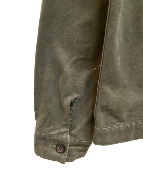 VINTAGE MILITARY（ヴィンテージ ミリタリー）VINTAGE MILITARY (ヴィンテージ ミリタリー) ヴィンテージモールスキンミリタリージャケット カーキ サイズ:４２の古着・服飾アイテム