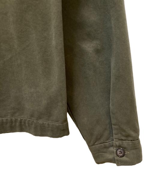 VINTAGE MILITARY（ヴィンテージ ミリタリー）VINTAGE MILITARY (ヴィンテージ ミリタリー) ヴィンテージモールスキンミリタリージャケット カーキ サイズ:４２の古着・服飾アイテム