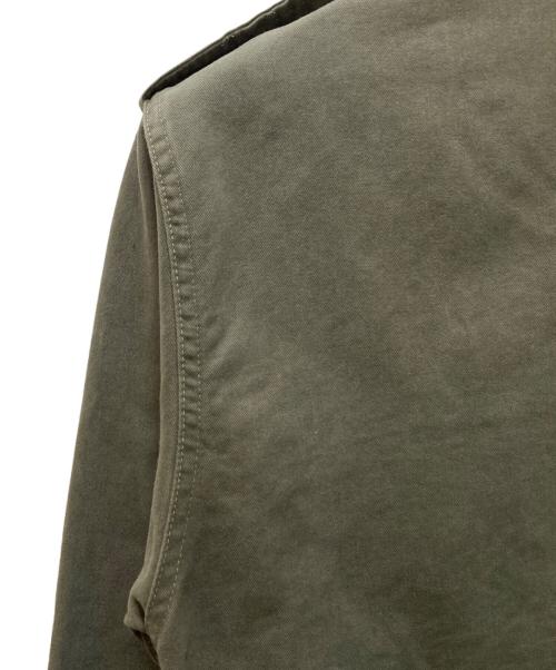VINTAGE MILITARY（ヴィンテージ ミリタリー）VINTAGE MILITARY (ヴィンテージ ミリタリー) ヴィンテージモールスキンミリタリージャケット カーキ サイズ:４２の古着・服飾アイテム