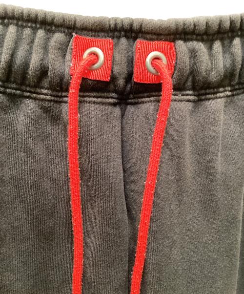JORDAN（ジョーダン）JORDAN (ジョーダン) UNION (ユニオン) コラボヴィンテージ加工スウェットハーフパンツ ブラック サイズ:Lの古着・服飾アイテム
