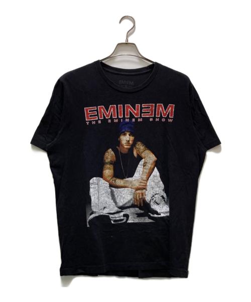 EMINEM（エミネム）EMINEM (エミネム) THE EMINEM SHOW エミネムプリントTシャツ ブラック サイズ:XLの古着・服飾アイテム