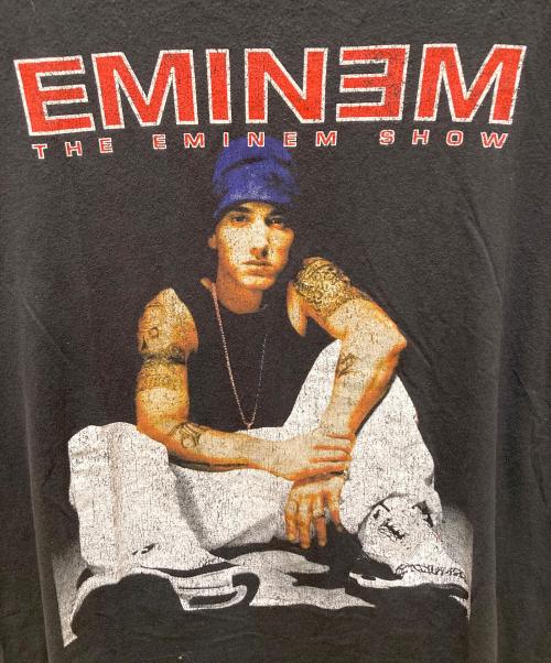 EMINEM（エミネム）EMINEM (エミネム) THE EMINEM SHOW エミネムプリントTシャツ ブラック サイズ:XLの古着・服飾アイテム