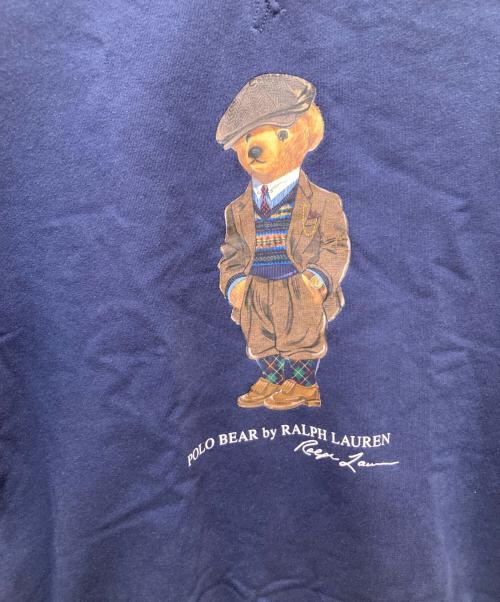 POLO RALPH LAUREN（ポロ・ラルフローレン）POLO RALPH LAUREN (ポロ・ラルフローレン) ポロベアスウエット ネイビー サイズ:Mの古着・服飾アイテム