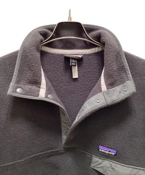 Patagonia SYNCHILLA（パタゴニア シンチラ）Patagonia SYNCHILLA (パタゴニア シンチラ) シンチラ スナップT プルオーバー フリース ブラック サイズ:Mの古着・服飾アイテム