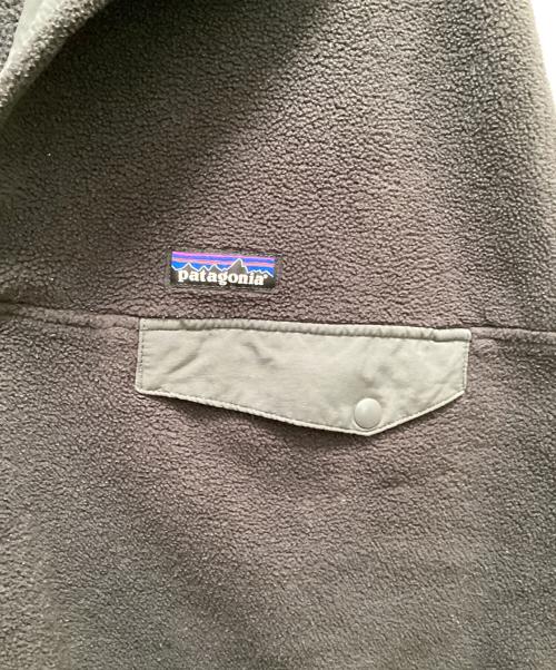 Patagonia SYNCHILLA（パタゴニア シンチラ）Patagonia SYNCHILLA (パタゴニア シンチラ) シンチラ スナップT プルオーバー フリース ブラック サイズ:Mの古着・服飾アイテム