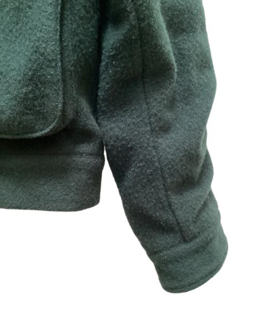 apartment Three（アパートメントスリー）apartment Three (アパートメントスリー) Cropped Jacket グリーン サイズ:2の古着・服飾アイテム