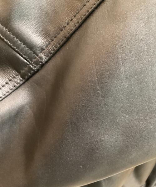 BEAMS（ビームス）BEAMS (ビームス) シープレザーブルゾン ブラック サイズ:Mの古着・服飾アイテム