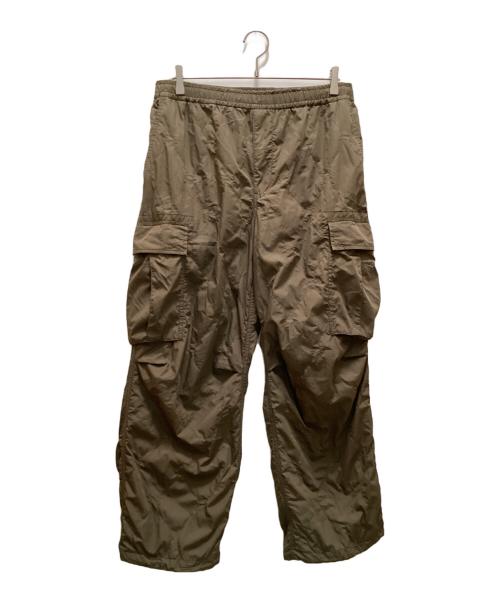 BEAMS（ビームス）BEAMS (ビームス) キルティング 8ポケット カーゴパンツ グリーン サイズ:Lの古着・服飾アイテム