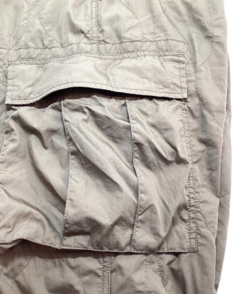 BEAMS（ビームス）BEAMS (ビームス) キルティング 8ポケット カーゴパンツ グリーン サイズ:Lの古着・服飾アイテム