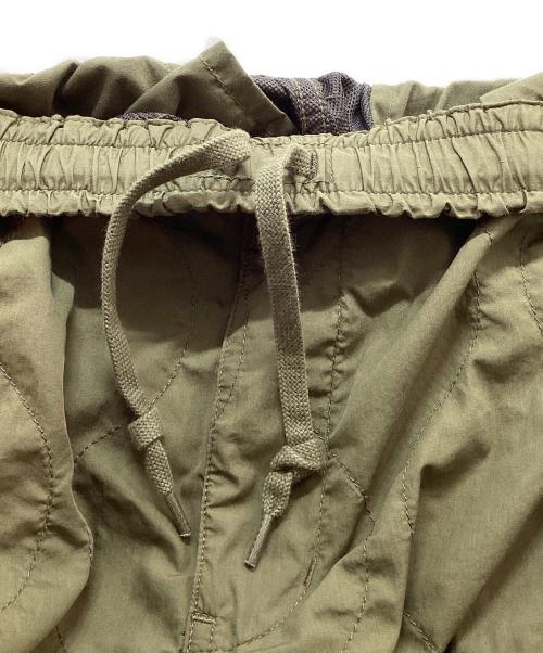BEAMS（ビームス）BEAMS (ビームス) キルティング 8ポケット カーゴパンツ グリーン サイズ:Lの古着・服飾アイテム