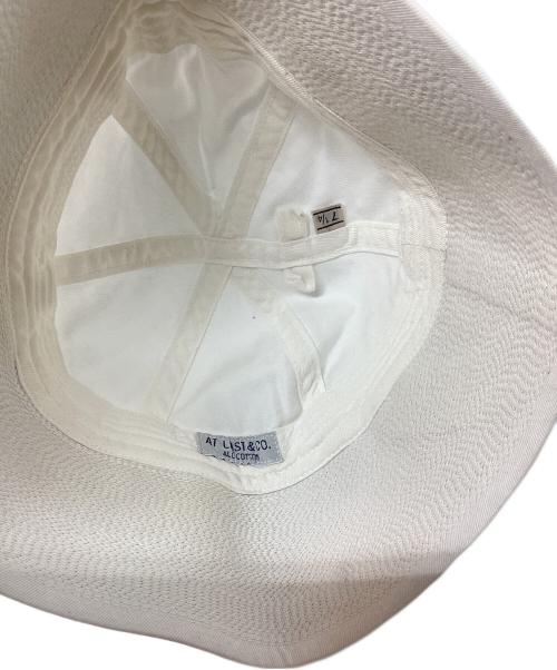 ATLAST & CO（アットラスト）ATLAST & CO (アットラスト) セーラーハット ホワイトの古着・服飾アイテム