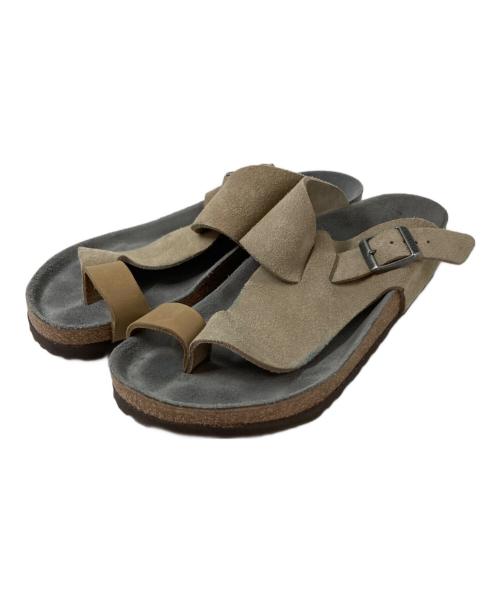 BIRKENSTOCK（ビルケンシュトック）BIRKENSTOCK (ビルケンシュトック) JOURNAL STANDARD (ジャーナルスタンダード) 別注 Byblos スウェードサンダル ベージュ サイズ:25cmの古着・服飾アイテム