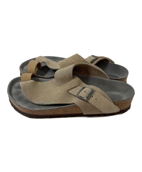 BIRKENSTOCK（ビルケンシュトック）BIRKENSTOCK (ビルケンシュトック) JOURNAL STANDARD (ジャーナルスタンダード) 別注 Byblos スウェードサンダル ベージュ サイズ:25cmの古着・服飾アイテム