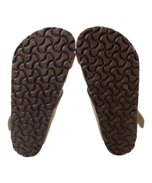 BIRKENSTOCK（ビルケンシュトック）BIRKENSTOCK (ビルケンシュトック) JOURNAL STANDARD (ジャーナルスタンダード) 別注 Byblos スウェードサンダル ベージュ サイズ:25cmの古着・服飾アイテム