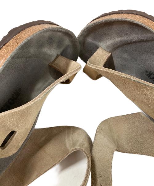 BIRKENSTOCK（ビルケンシュトック）BIRKENSTOCK (ビルケンシュトック) JOURNAL STANDARD (ジャーナルスタンダード) 別注 Byblos スウェードサンダル ベージュ サイズ:25cmの古着・服飾アイテム