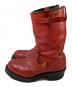 MADE IN GM JAPAN (メイドインジーエムジャパン) WOLF'S HEAD (ウルフズヘッド) 福禄寿 コラボエンジニアブーツ レッド サイズ:7：54000円