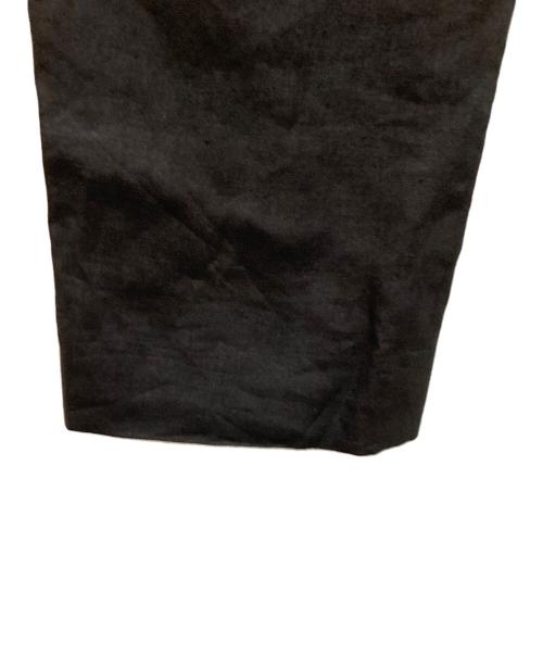 claudio mariani（クラウディオ・マリア―二）claudio mariani (クラウディオ・マリア―二) リネンイージーパンツ ブラック サイズ:50の古着・服飾アイテム