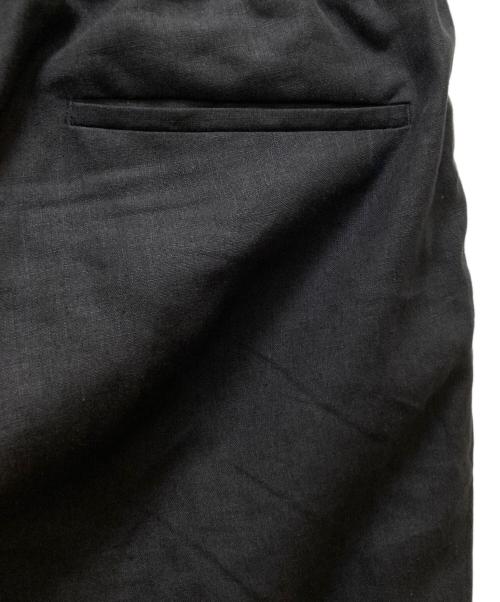 claudio mariani（クラウディオ・マリア―二）claudio mariani (クラウディオ・マリア―二) リネンイージーパンツ ブラック サイズ:50の古着・服飾アイテム