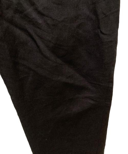 claudio mariani（クラウディオ・マリア―二）claudio mariani (クラウディオ・マリア―二) リネンイージーパンツ ブラック サイズ:50の古着・服飾アイテム