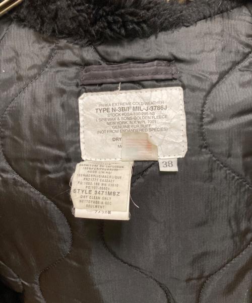 SPIEWAK（スピワック）SPIEWAK (スピワック) N-3Bタイプコート ブラック サイズ:38の古着・服飾アイテム